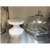 Image 17 : Multiple Kitchen Essentials: Libby Logo Flutes, Cake stands, Pitchers, Napkin Holders, etc