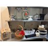 Image 1 : Multiple Kitchen Essentials: Libby Logo Flutes, Cake stands, Pitchers, Napkin Holders, etc