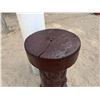 Image 2 : Carved Column Pedestal Base Stand 11" Dia, 25"H