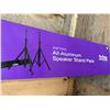Image 2 : On-Stage SSP7950 All-Aluminum Speaker Stand Pack (New in Box)