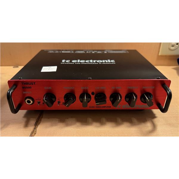 TC Electronic Thrust BQ500 500W Bass Amplifier Head
