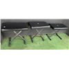 Image 1 : Qty 3 Adjustable Keyboard Benches 24" x 12"