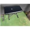 Image 2 : Qty 3 Adjustable Keyboard Benches 24" x 12"