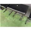 Image 5 : Qty 3 Adjustable Keyboard Benches 24" x 12"