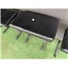 Image 6 : Qty 3 Adjustable Keyboard Benches 24" x 12"