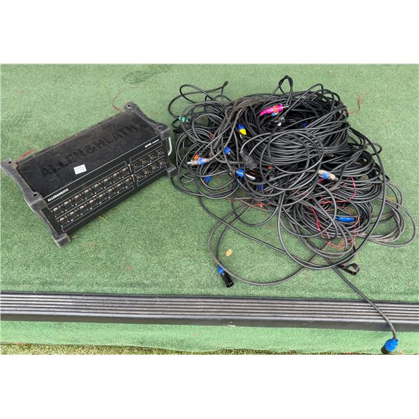 Allen & Heath AB168 Remote Audio Rack w/ Cords