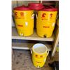 Image 1 : Qty 3 Igloo 10-Gallon Coolers w/ Covers