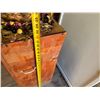 Image 7 : Canoe Rides Registration Stand w/ Lauhala Hat & Bowl 20" x 16" x 32"H