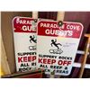 Image 4 : Canoe Rides Sign w/ Caution & No Trespassing Signs