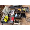 Image 1 : Multiple Power Tools: Router, Ryobi Pressure Washer, Vector Power Station, RotoZip Spiral Saw, etc
