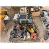 Image 2 : Multiple Power Tools: Table Saw, Drills, Grinders, BrassCraft Drain Cleaner, Circular Saw, etc