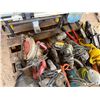 Image 9 : Multiple Power Tools: Table Saw, Drills, Grinders, BrassCraft Drain Cleaner, Circular Saw, etc