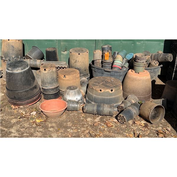 Multiple Planting Pots, Misc Sizes