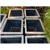 Image 5 : Qty 8 Square Planters