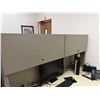 Image 3 : Curved Desk w/ Hutch, 5 Drawers 80" x 24" x  72" & Rolling Chair (contents not included)