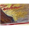 Image 4 : Hawaiian Warrior Artwork by Artist Pooloa, Framed & Matted 27" x 33"