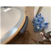Image 5 : Oval Conference Table w/ Wooden Edge 112" x 63" x 30" (contents not included)