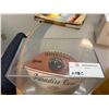 Image 4 : Paradise Cove Pro Bowl 2000 & 2001 Souvenir Footballs in Display Cases & Carved Tiki