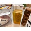 Image 5 : Paradise Cove Pro Bowl 2000 & 2001 Souvenir Footballs in Display Cases & Carved Tiki