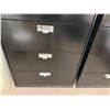 Image 7 : Qty 4 Metal Filing Cabinets - 3 Lateral & 1 Vertical