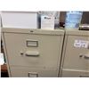 Image 2 : Qty 3 Metal 4-Drawer Filing Cabinets