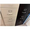 Image 7 : Qty 3 Metal 4-Drawer Filing Cabinets