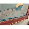 Image 11 : Hawaiian Woman Artwork by Diana Hansen Young 877/2000, Framed & Matted 38" x 26"