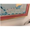 Image 3 : Hawaiian Woman Artwork by Diana Hansen Young 877/2000, Framed & Matted 38" x 26"