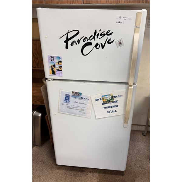 Kenmore 253.64522400 Freezer Top Refrigerator