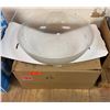 Image 1 : Qty 2 Very Large Clear Serving Bowls