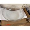 Image 2 : Qty 2 Very Large Clear Serving Bowls
