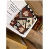 Image 2 : Qty 130 Tapa Brown Luau Tablecloths w/ Elastic 96" x 24"
