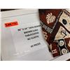 Image 3 : Qty 130 Tapa Brown Luau Tablecloths w/ Elastic 96" x 24"