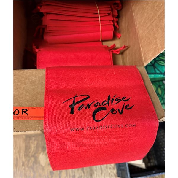 Box Multiple Red Paradise Cove Bags