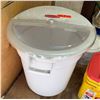 Image 1 : Qty 2 Rubbermaid ProSave Round Ingredient Bins