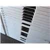 Image 5 : Qty 83 Lifetime Plastic Folding Tables 48" x 22"