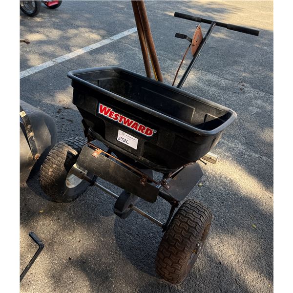 Westward Walk-Behind Broadcast Spreader