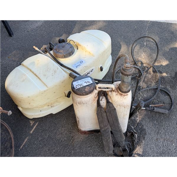 Fimco Spot Sprayer w/ Poly Tank