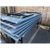Image 4 : Qty 14 Gray Aluminum Folding Tables