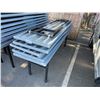 Image 2 : Qty 5 Gray Aluminum Folding Tables