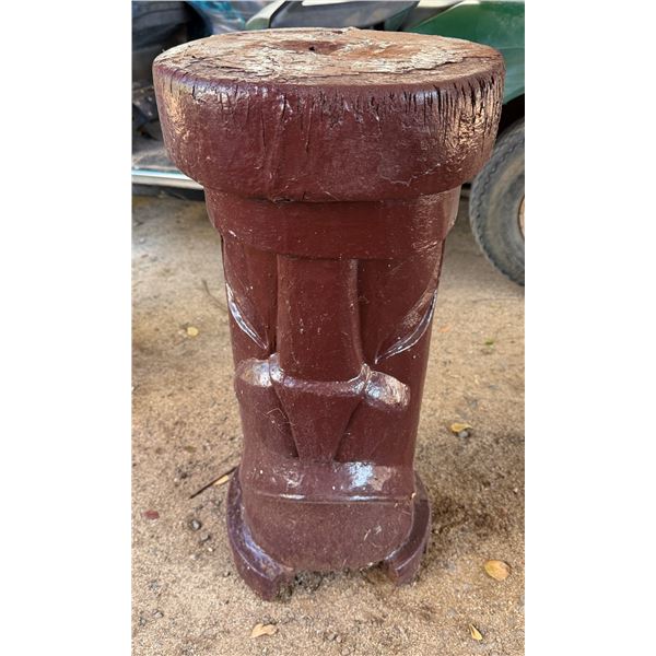 Tiki Statue 25"H