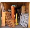 Image 1 : Multiple Display Racks, Shelving Sections, Metal Lengths, etc
