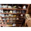 Image 12 : Contents of Shelf: Wire, Fluorescent Tubes, Stage Lamps, Fittings, Carpet, Lawson Storage Drawers, P