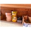 Image 21 : Contents of Shelf: Wire, Fluorescent Tubes, Stage Lamps, Fittings, Carpet, Lawson Storage Drawers, P