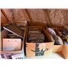 Image 25 : Contents of Shelf: Wire, Fluorescent Tubes, Stage Lamps, Fittings, Carpet, Lawson Storage Drawers, P