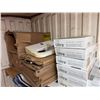 Image 17 : Contents of Shelf: Tiki Torches, Fittings, Towel & Soap Dispensers,  Lawson Storage Drawers, etc