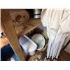 Image 20 : Contents of Shelf: Tiki Torches, Fittings, Towel & Soap Dispensers,  Lawson Storage Drawers, etc