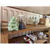 Image 8 : Contents of Shelf: Tiki Torches, Fittings, Towel & Soap Dispensers,  Lawson Storage Drawers, etc