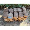 Image 2 : Qty Approx. 50 Concrete Border Blocks 11" x 4"H