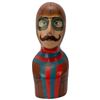 Image 1 : Ace Fighter Pilot Paper Mache Bust - Dodo Designs